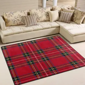 Alaza G40330011p147c162s245 Home Decoration Tartan 4ft10 Inch X 6ft8 Rectangular Multi Color