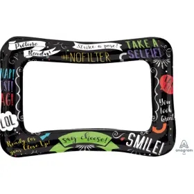 Amscan 110409 Photo Booth Inflatable Frame 16 Inch X 23 Multicolor Black
