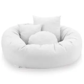 Props-15 Beeveer 4 Pcs Newborn Photo Props Baby Photography Basket Pictures Infant White #3