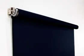 2.5x5rus Belger Photo Supply Wall Mount Black 2.5x5 Rollup Backdrop For Corporate And Executive Headshots