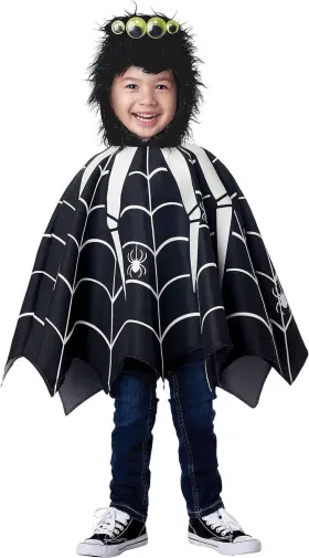2221-153 California Costumes Glow In The Dark Spider Toddler Costume
