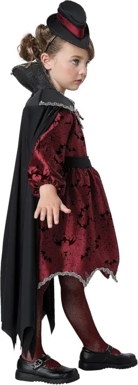 Ca2021-138 California Costumes Posh Vampire Toddler Costume 3t-4t #2