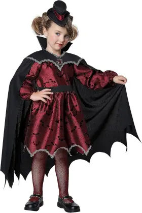 Ca2021-138 California Costumes Posh Vampire Toddler Costume 3t-4t