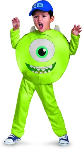 58768m Disguise Disney Pixar Monsters University Mike Toddler Classic Costume 4-6 M 3t-4t