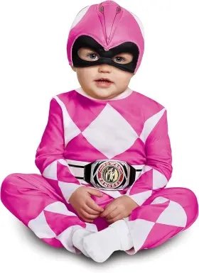 67381 Disguise Pink Ranger Infant Child Costume 12-18 Months