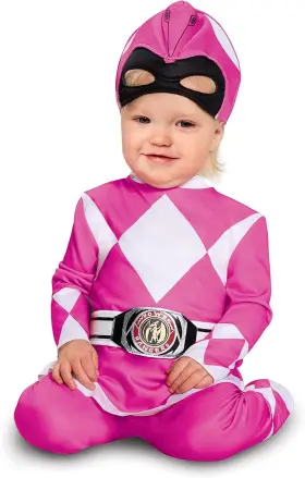 67381w Disguise Pink Ranger Infant Child Costume 12-18 Months #2