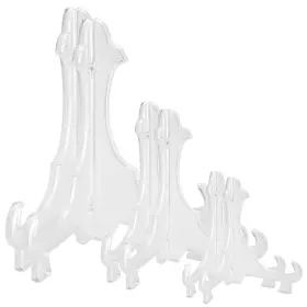 Fresh Fab Finds Fff-gpct1967 White Plastic Easel Display Stand For Plates And Photos One Size