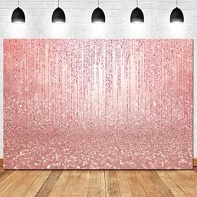 Hqm Hqrm-dm1310-fba Rose Gold Bokeh Photo Backdrop 7x5ft Background For Bridal Shower Baby