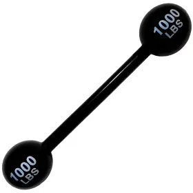 Luandme Hb0096 Inflatable Dumbbell Photo Booth Prop Black Polyvinyl