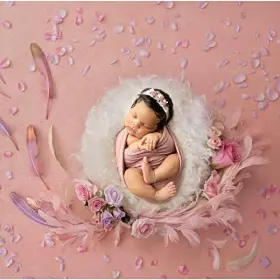 M&g House 465488835171 4pc Newborn Photo Props Baby Photography Basket Pictures Infant Posing #2