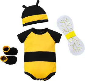 Sisi-zhaopai-a1 Mersariphy Infant Baby Fall Outfits Girl Boy 9-12 Months Yellow White