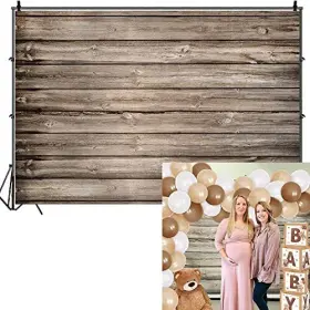 Q7-3x25nsw08894nam Ofila Fabric Wood Backdrop For Photography Wooden Backdrops 10x8ft #3
