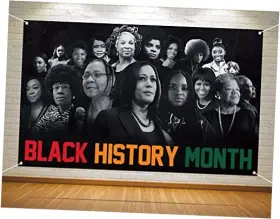 Rainlemon Gxj566 Black History Month Photo Booth Backdrop Famous Women Female African 5.9 3.6ft
