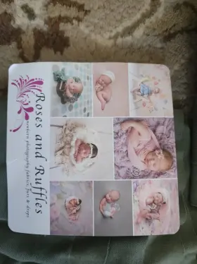 Roses And Ruffels 766484214967 Newborn Photography Props Stretch Wrap Blanket For Baby B #2