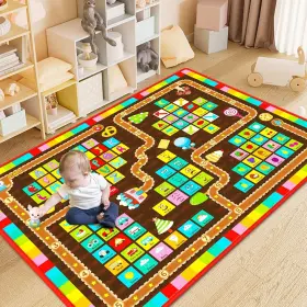 M199 Twocow Baby Play Mat For Floor Educational Abc Alphabet Tummy Time Area Rug Large