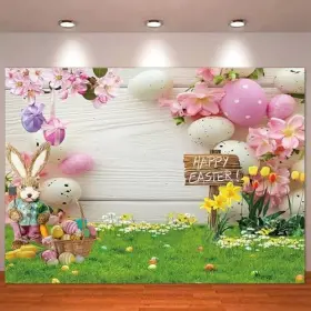 Xll Xll-dm2275-fba Spring Happy Easter Photo Backdrops For Studio Baby Shower Party Portrait