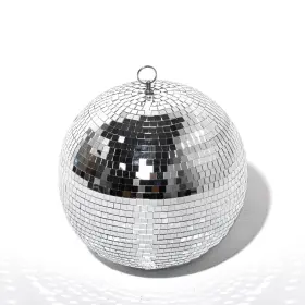 Yescom 27bal002-12in-11 12 Inch Large Disco Ball Mirror Big Hanging Glass Decoration Silver