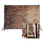 Lfeey Vintage Red Brick Wall Photo Backdrop Newborn 10X8FT, NBK08157. Fixed Price $56.17.