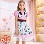 Eledobby Girls Cowgirl Costume Toddler Halloween Dress Up Princess. Fixed Price $27.99.