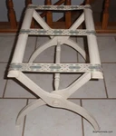 Wooden Quilt Rack Stand Blanket Bedspread Storage Display Luggage. Fixed Price $18.00.