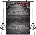 Harfirbe 5X7FT Snowflake Grey Glitter Christmas Wood Wall Photography Backdrop. Fixed Price $8.51.