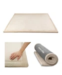 Memory Foam Rug 60 X 80 Beige Non Slip Water Resistant Cloudsoft Mat Hakuna. Fixed Price $154.99.