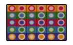 Flagship Carpets Dot Spots Colorful Children's Classroom Area Rug For Kids Ro.... Fixed Price $376.81.