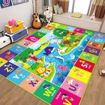 5X7 Kids Rug For Playroom, Mat With Abc & Animals Super Soft Non-sl.... Fixed Price $93.98.