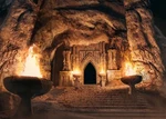 Beleco 7X5FT Fabric Ancient Temple Entrance Cave Backdrop For Photography Und.... Fixed Price $27.28.
