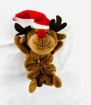 Shutter Huggers Camera Lens Attention Prop Plush Red Nosed Reindeer. Fixed Price $10.45.