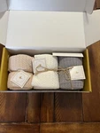 First Landings Baby Wrap Newborn Receiving Blanket Swaddle Neutral Set Of 3. Fixed Price $35.98.
