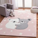 Safavieh Carousel Kids Collection Accent Rug - 4 X 6 Pink White Koala Design. Fixed Price $119.47.