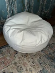 Travel Size Leather Newborn Posing Bean Bag Infant Poser Pillow -photo Prop. Fixed Price $80.00.