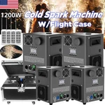 Uking 4X Cold Spark Machine Stage Effect Dmx Firework Dj Event Club Wedding+case. Fixed Price $120.25.