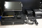 Toast Pos 6-PIECE Restaurant Kit Flex Cfd Drawer Printers Card Reader Used. Fixed Price $899.99.