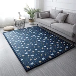 Loartee Coral Velvet Area Rug - 1" Thick Memory Foam Baby Play Mat, Washable .... Fixed Price $186.28.