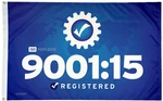 Iso 9001:15 Flag. Fixed Price $139.99.