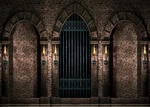Beleco 7X5FT Fabric Gothic Castle Photography Backdrop Ancient Stone Wall Arc.... Fixed Price $26.45.