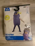 Disguise Monsters Boo Deluxe Toddler Costume (3T-4T) Purple Padded Stretch. Fixed Price $14.99.