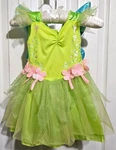 Disney Baby Tinkerbell Costume With Wings Fairy Dress Halloween Green Pink 6-12M. Fixed Price $28.99.
