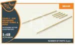 Zestaw XA2D-1, Skyshark Pitot Tubes And Guns, Clear Prop Models CPA48006 Ska. Fixed Price $10.50.