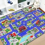 Capslpad Kids Rug Educational Play 5&APOS; X 6&APOS;6 (rectangular), Blue. Fixed Price $70.05.
