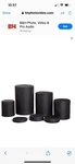Manfrotto Posing Tubs With Cushions - Set Of 4 (black) Plus White Covers. Fixed Price $650.00.