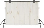 7X5FT/2.2X1.5M White Backdrops Wooden Backgrounds For Photography Studio. Fixed Price $24.99.