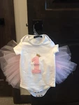 Ibtom Castle Pink Baby Girl 1ST Birthday Tutu Outfit (2 Piece). Fixed Price $23.00.