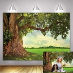 Spring Tree Backdrop 7X5FT Nature Green Grassland Photo Background Pic.... Fixed Price $24.29.