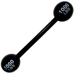 Luandme Inflatable Dumbbell Photo Booth Prop, Black, Polyvinyl. Fixed Price $11.29.