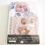 Nojo Photo Fitted Baby Crib Sheet Farmhouse Chic Ready Backdrop New. Fixed Price $17.99.