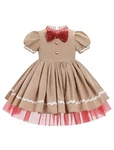 Ibtom Castle Christmas Dress For Infant Girl Sequins Puff Sleeve Baby G.... Fixed Price $31.27.