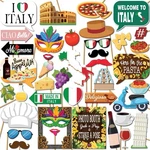 Italian Props 41-PC Kit With 8 X 10-INCH Sign, 60 Ad.... Fixed Price $27.69.